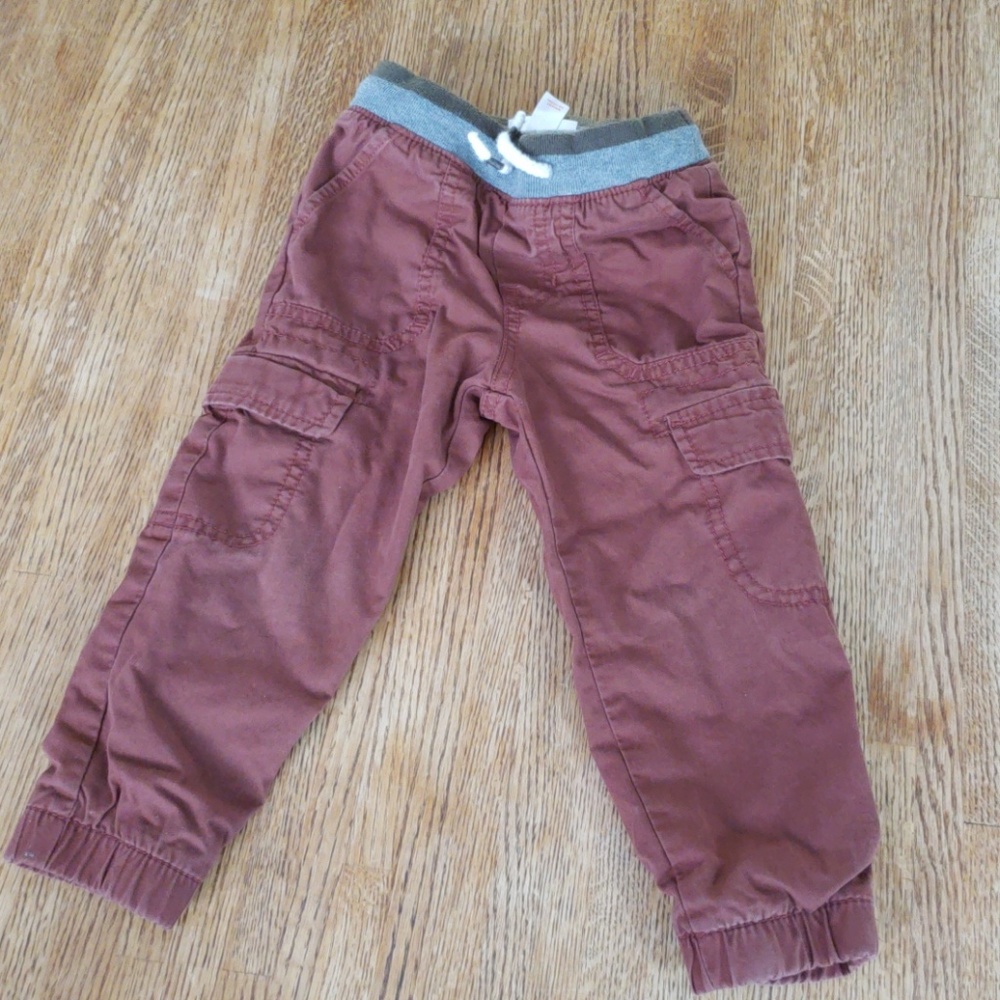 Jersey lined cargo pants